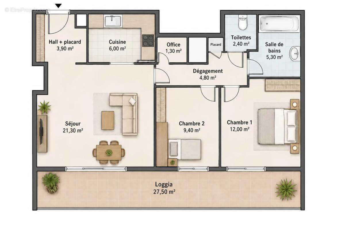 Appartement à MONTPELLIER
