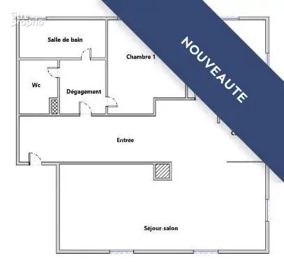 Appartement 3 pièces de 70 m² - photo 8