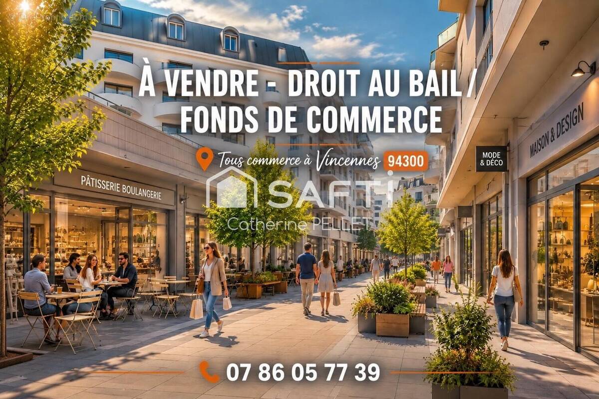 Photo 1 - Commerce à VINCENNES