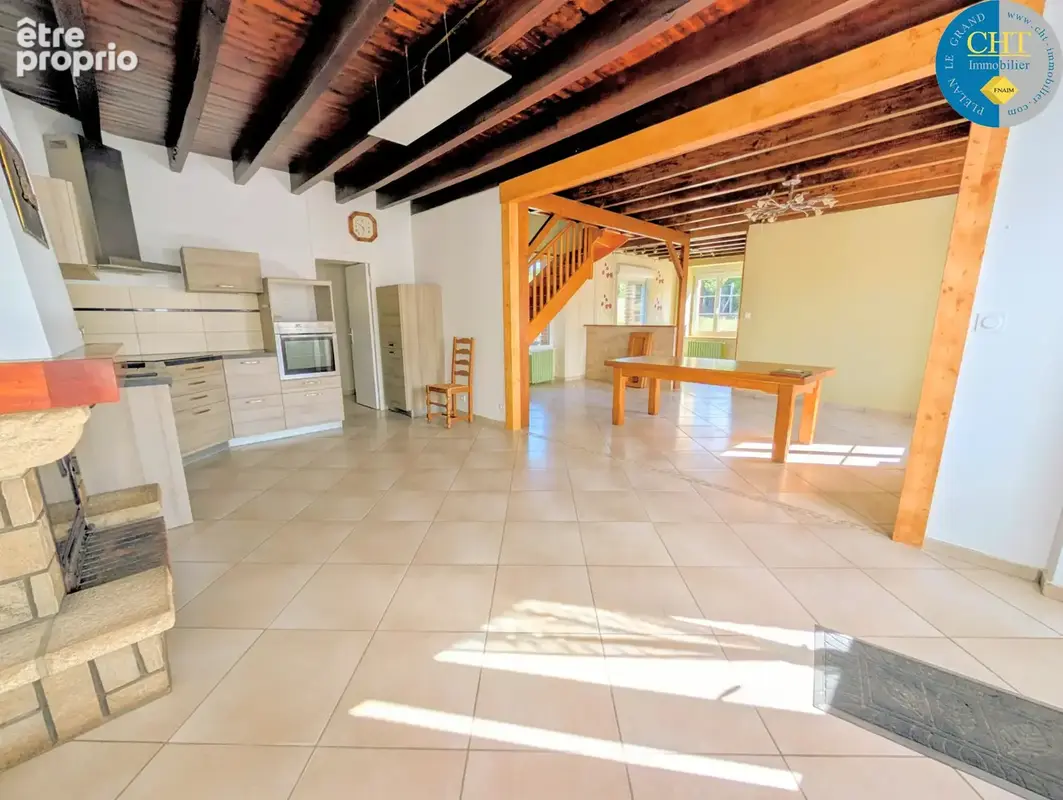 Ancien corps de ferme en pierres renove avec studio et dépendances à concoret (56430) avec cht immobilier - photo 3