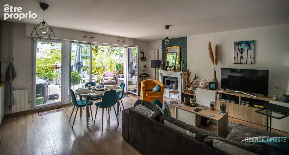 Appartement 64 m² -terrasse 30 m²- garage fermé-secteur Bellangerais - photo 4