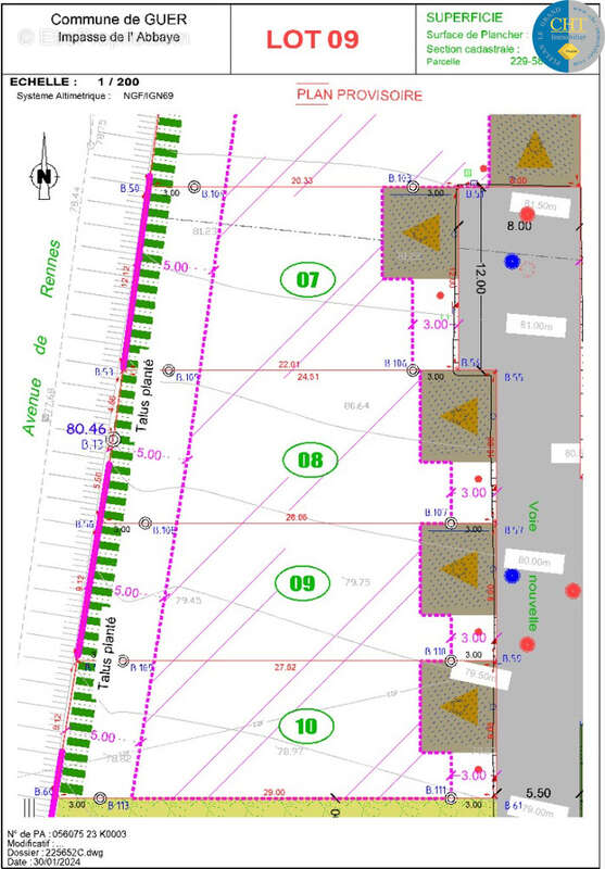 Terrain constructible de 241m2 à vendre à GUER (56 380) - photo 3