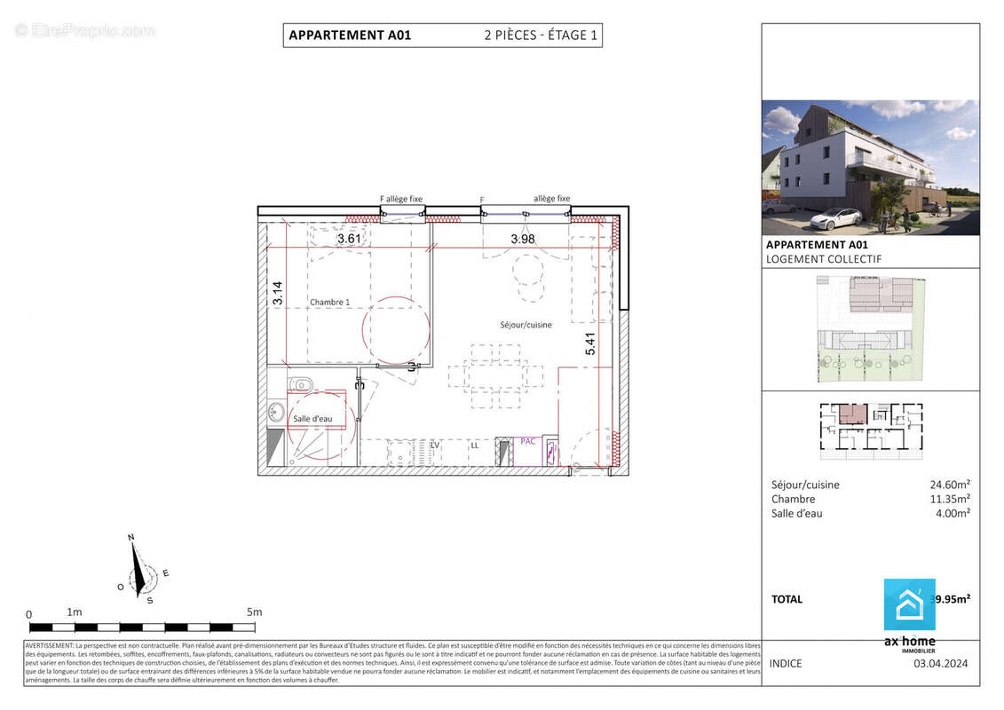 MITTELSCHAEFFOLSHEIM KOCHERSBERG TRUCTERSHEIM NEUF ATTIQUE JARDINS PRIVATIFS RE2020 STANDING - Appartement à MITTELSCHAEFFOLSHEIM
