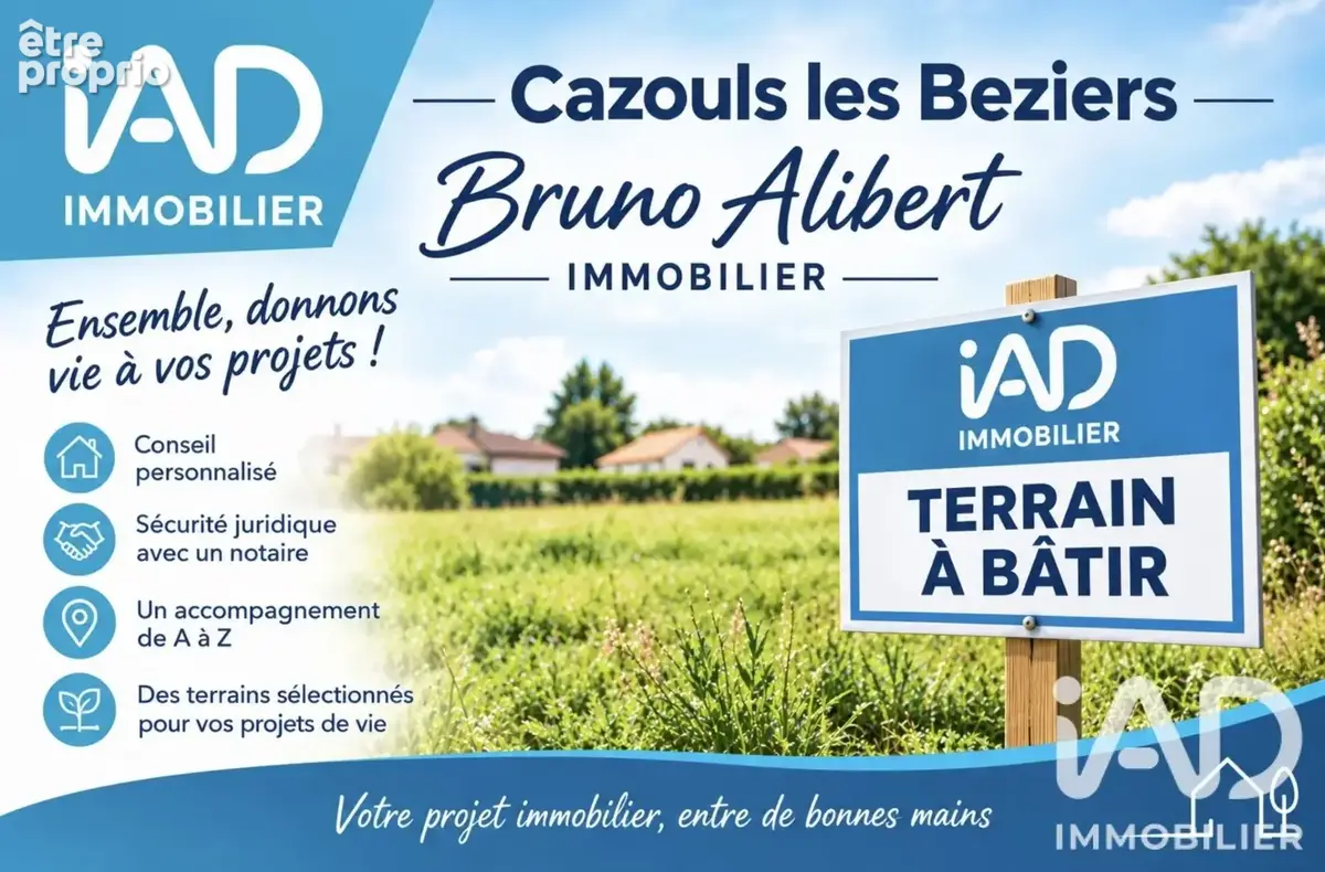 Photo 1 - Terrain à CAZOULS-LES-BEZIERS
