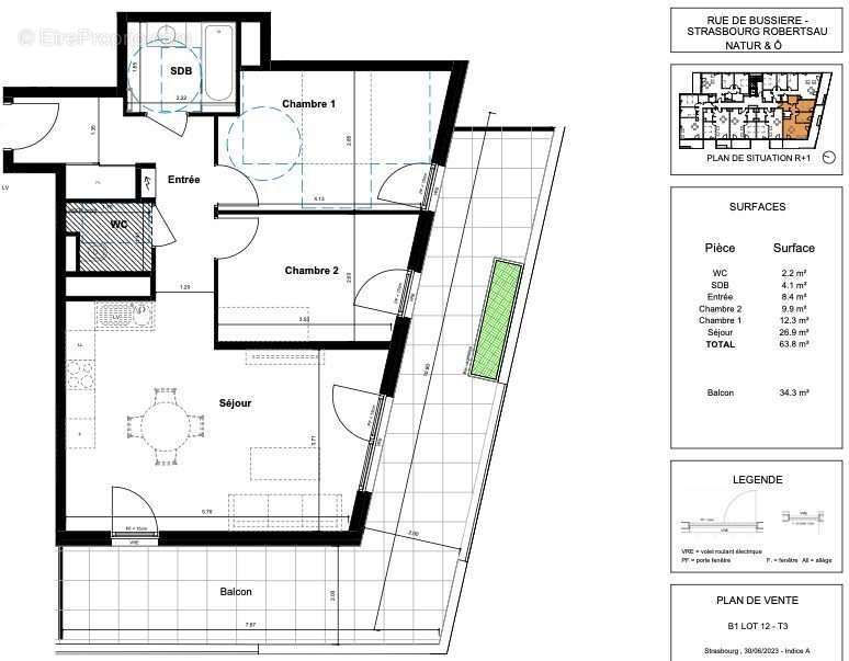Appartement à STRASBOURG