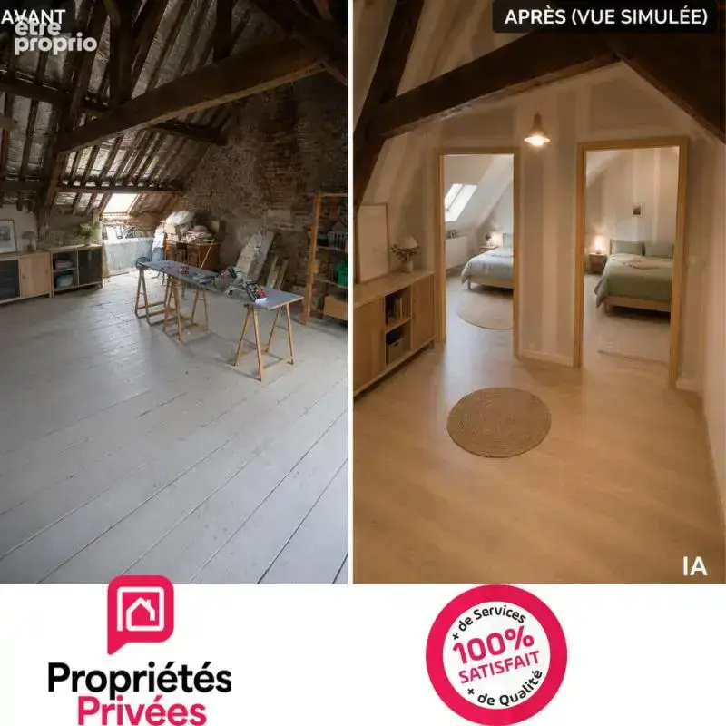 Maison de bourg rénovée de 130 m² avec jardin, véranda et deux garages ? Aucun travaux à prévoir ? Ambrières-les-Vallées 53300 e - photo 11