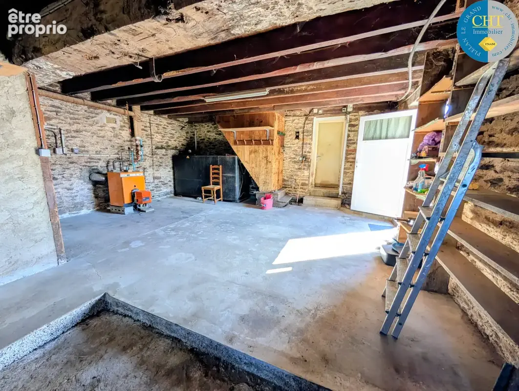 Ancien corps de ferme en pierres renove avec studio et dépendances à concoret (56430) avec cht immobilier - photo 23