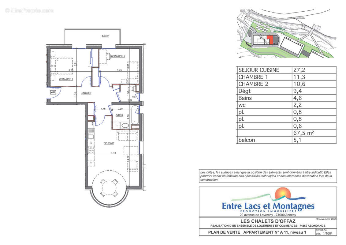 Appartement à ABONDANCE