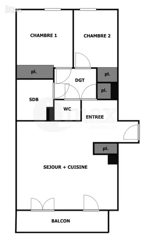 Gennevilliers - écoquartier village chandon - 3 pièces - 348 400  fai - photo 9