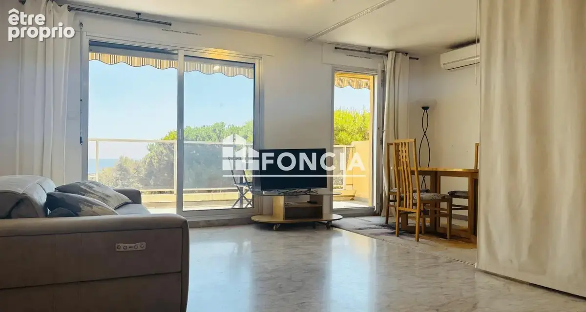 Villeneuve-loubet – appartement 2/3 pièces avec vue mer panoramique, terrasse et parking - photo 3