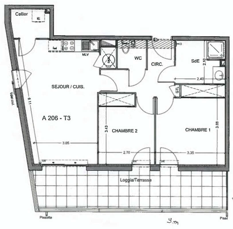 Appartement à PORT-LA-NOUVELLE