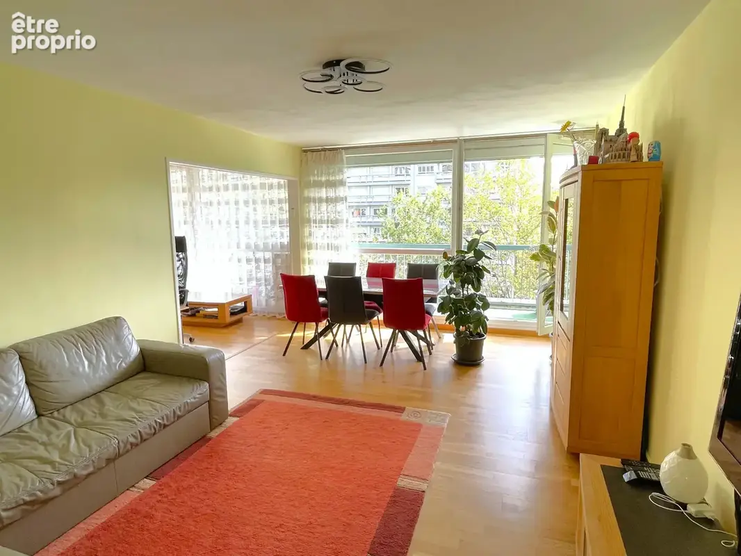 Tête d'Or - La Doua : T5 lumineux avec 3 ch., terrasse, 2 loggias et vue dégagée - photo 3