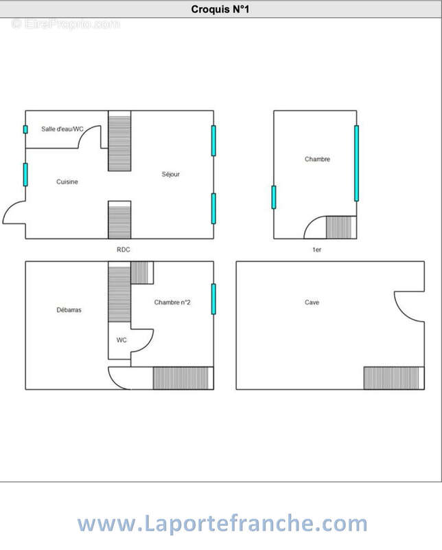 Haut de Cagnes maison 120 m2 à rénover - photo 21