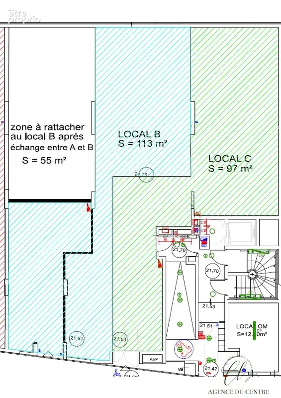 Nice   pasteur : local commercial- 265 m2 - 6 parkings - photo 23
