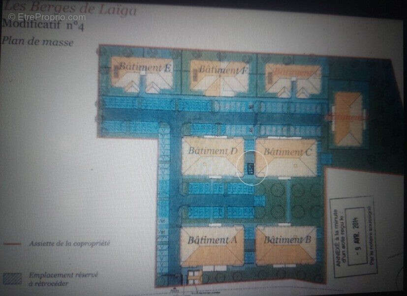 Plan des parkings - Parking à LONS