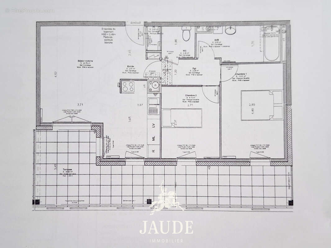 A vendre t3 avec terrasse et place de parking clermont- ferrand - photo 8