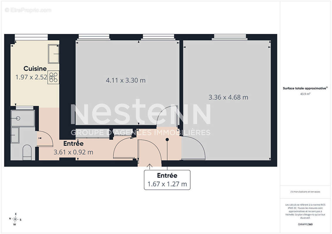 Appartement à PARIS-10E