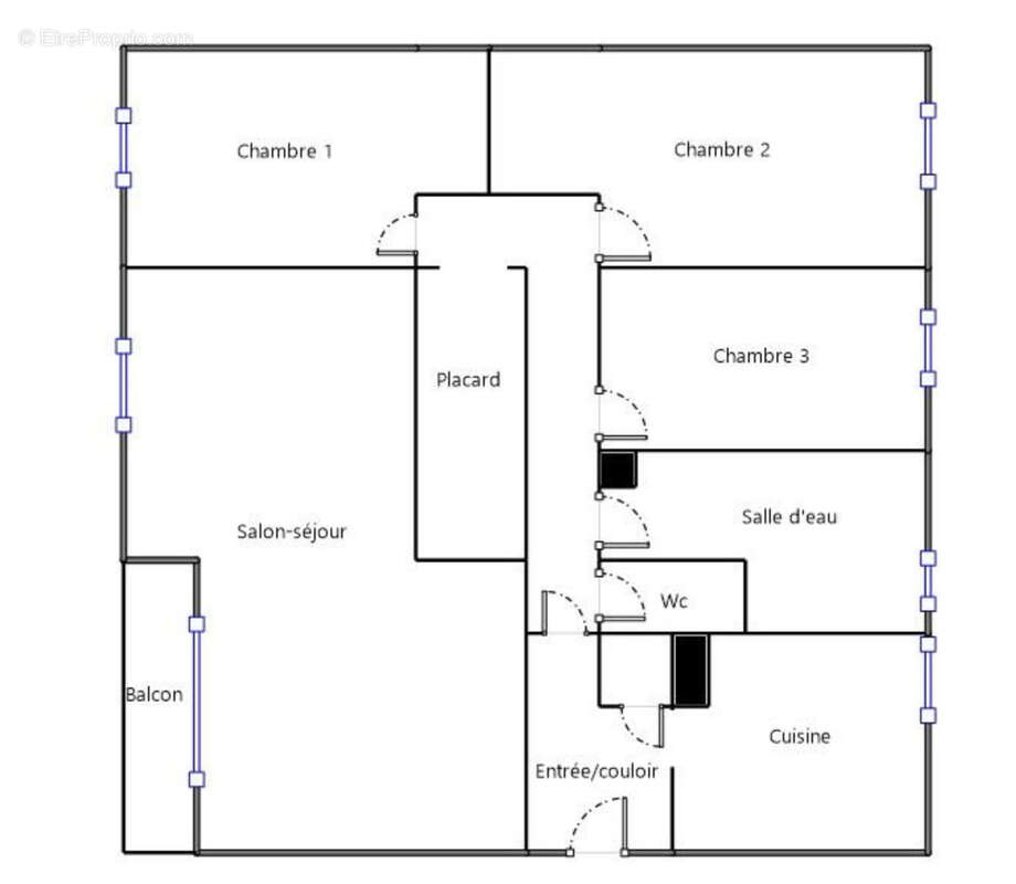 Appartement à LE BOUSCAT