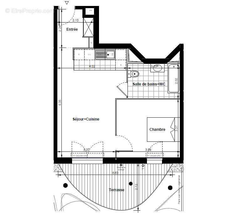 Appartement à NOISY-LE-GRAND