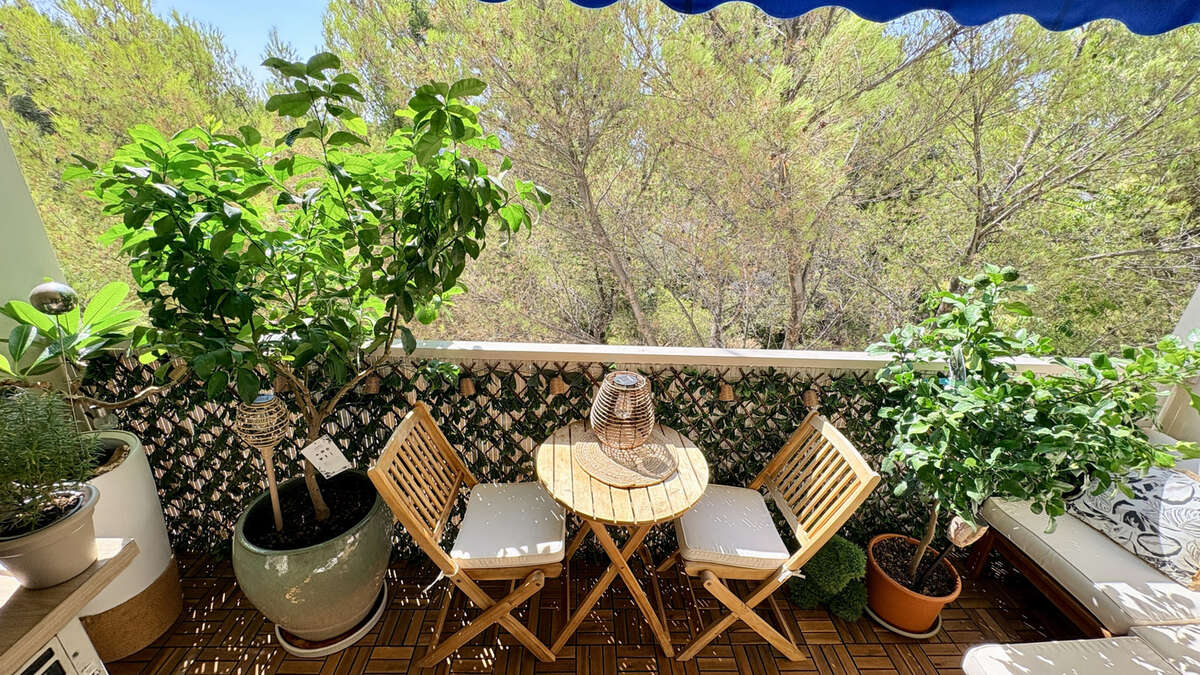 T3 faron plaisance - traversant - balcon terrasse. - photo 6
