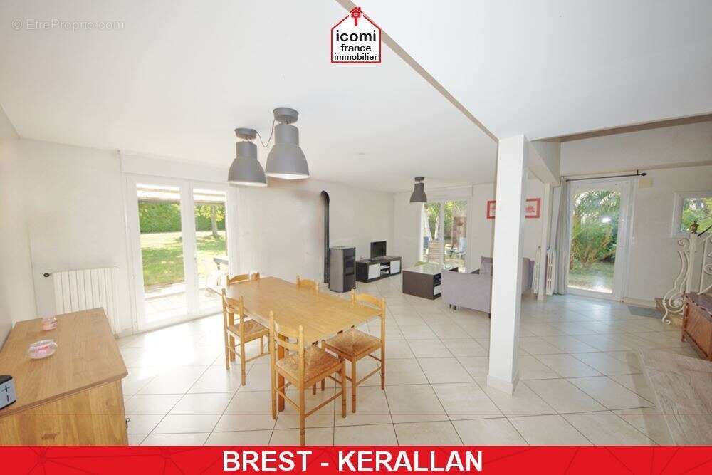 Finistere - brest (29200) - a vendre - maison 140m2 - 5 chambres - garage double - 1500 m2 de terrain - chaudiere de 2020 - poel - photo 6