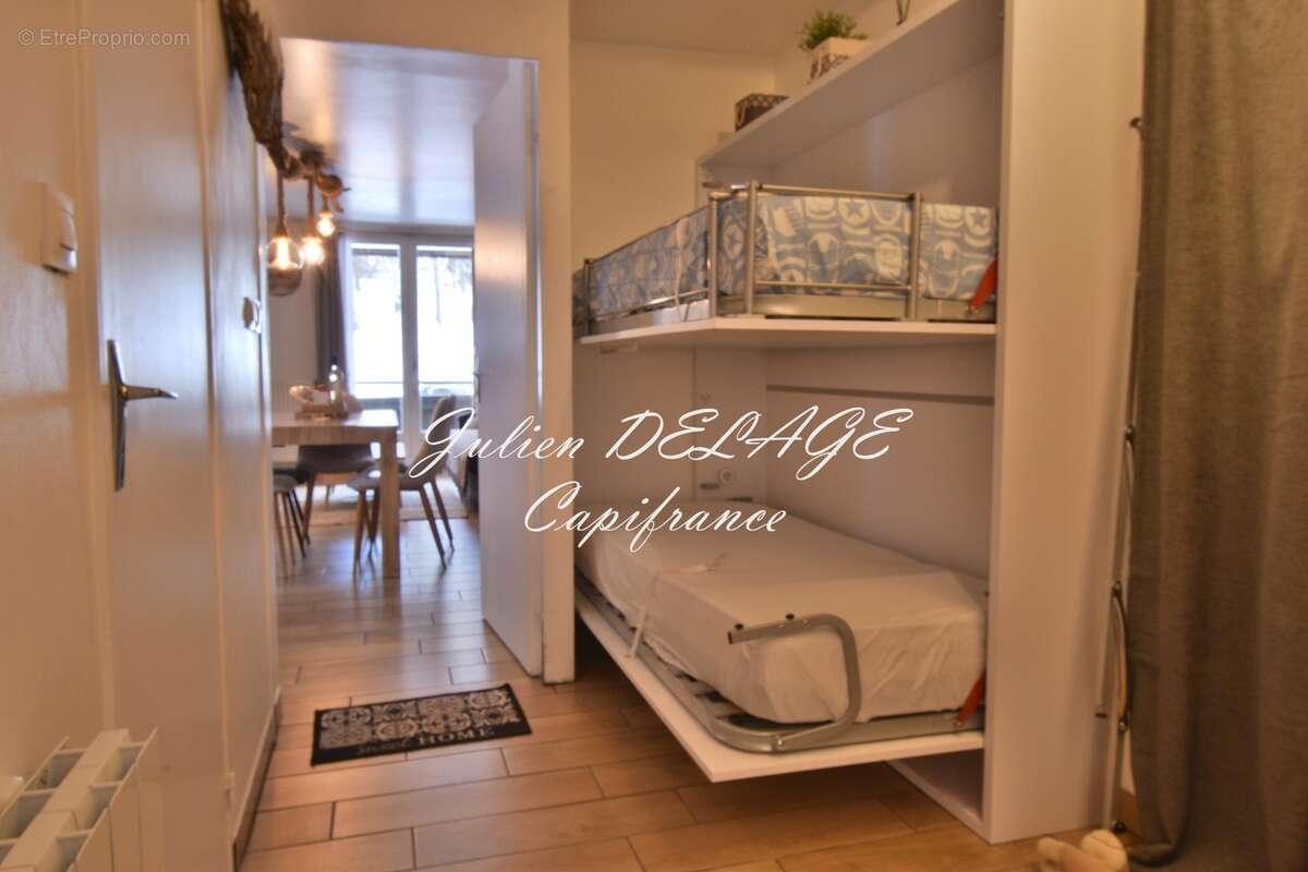 Appartement parfait état, vendu meublé, balcon et cave, expo sud-ouest - photo 7