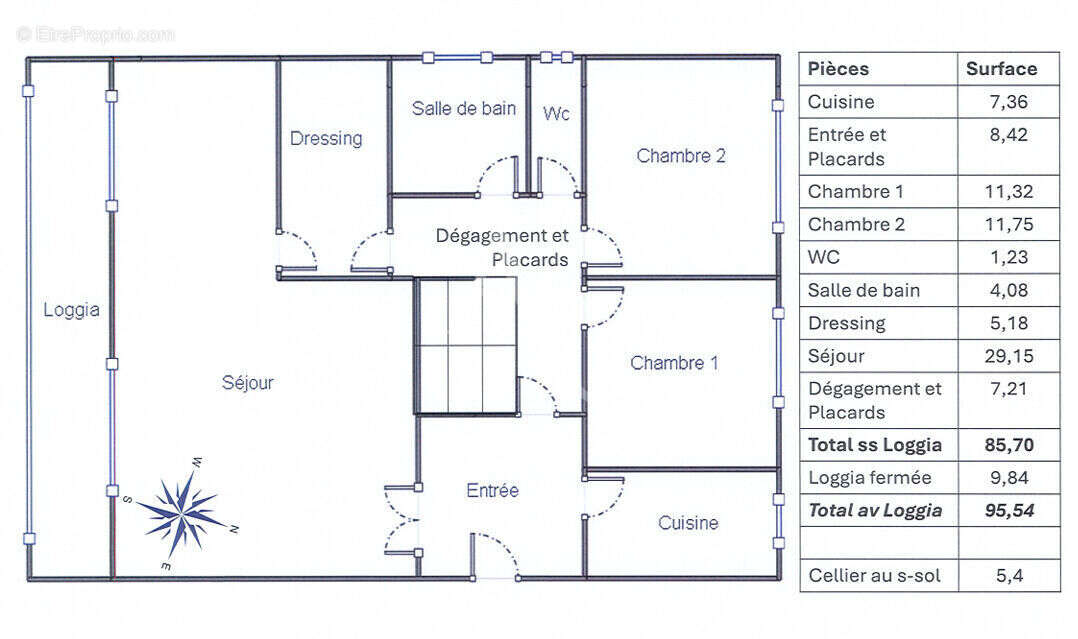 Appartement à ANTONY