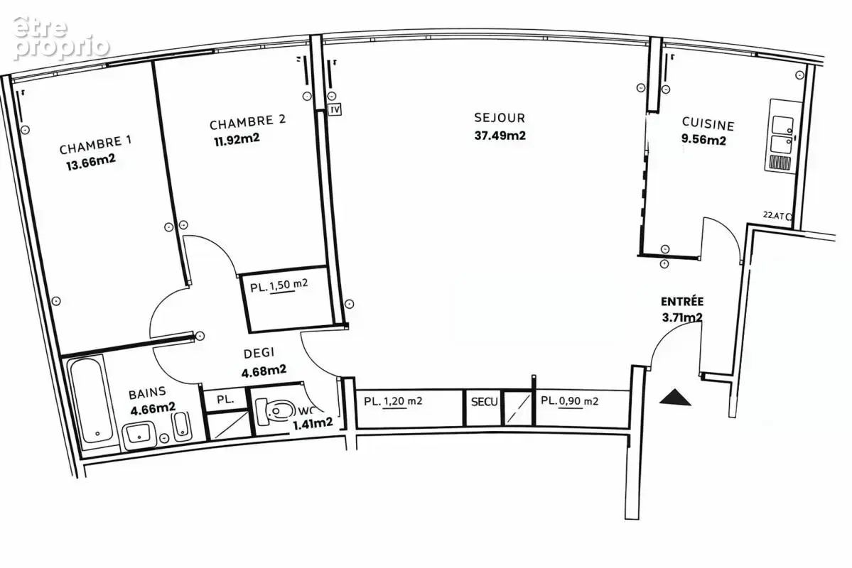 Appartement - photo 19