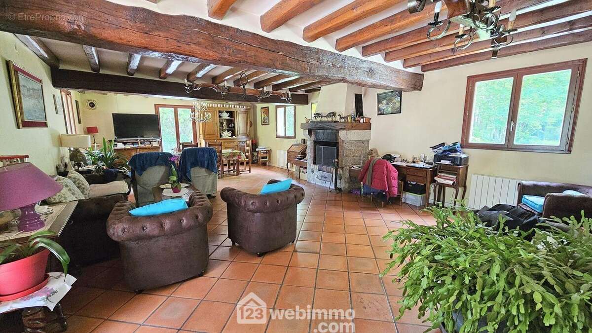 Un séjour très spacieux de 62 m².