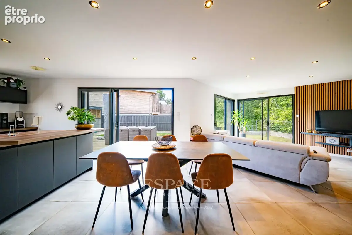 La Forêt Fouesnant - Maison contemporaine aux lignes élégantes, entre bourg et littoral - photo 2