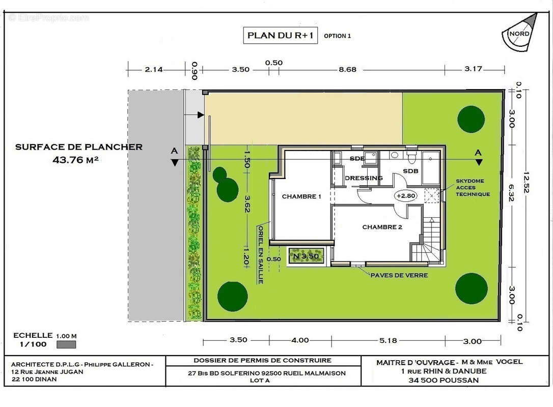 Terrain à RUEIL-MALMAISON