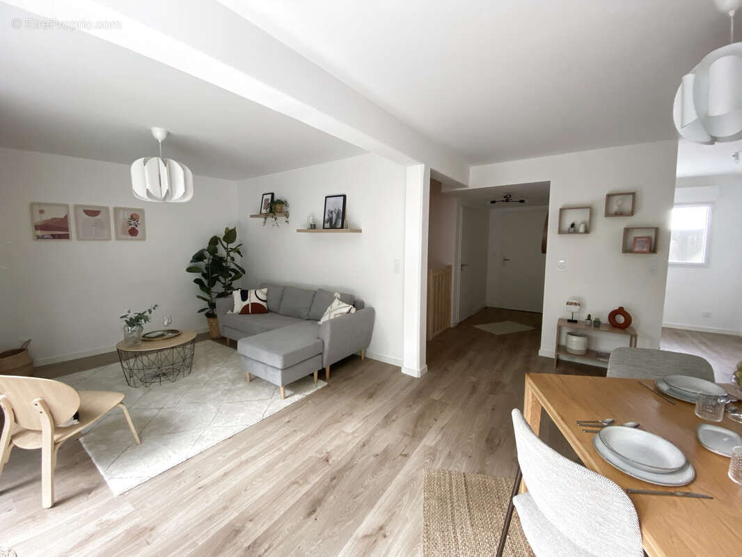 Saint herblain - chézine - maison neuve t4 en copropriété avec jardin privatif - photo 5