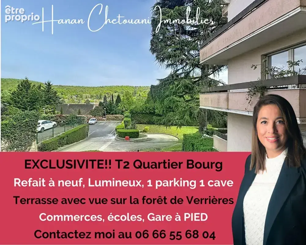 T2 avec terrasse, parking et vue forêt  aucun vis-à-vis - photo 1