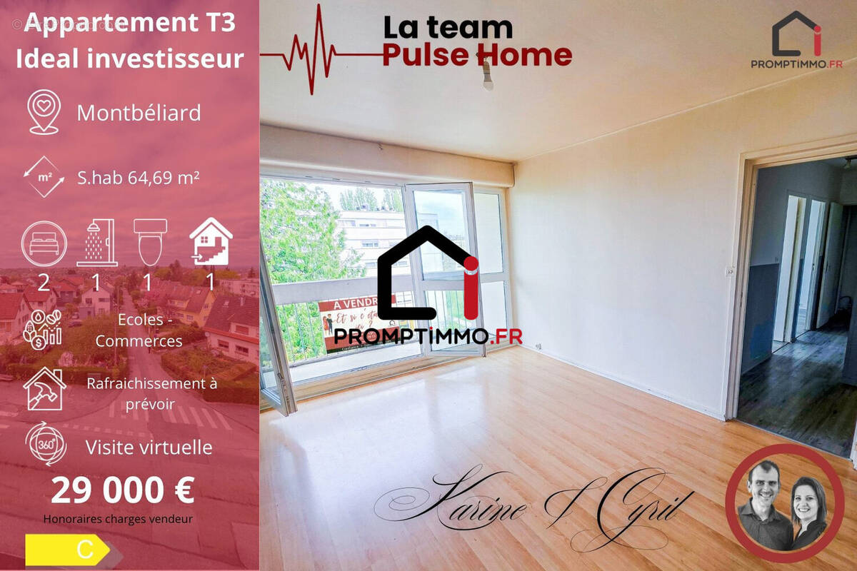 Appartement à MONTBELIARD