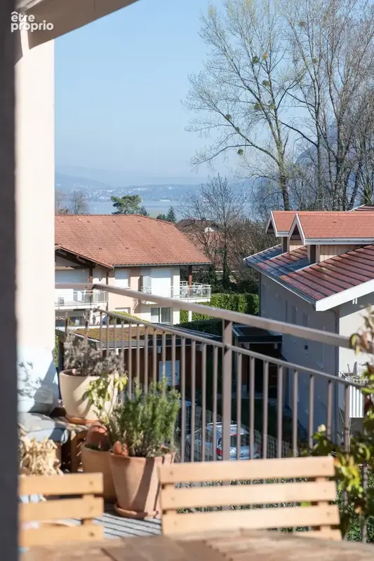 L'horizon - t4 cote lac avec vue sur jardin, montagnes et lac - photo 9