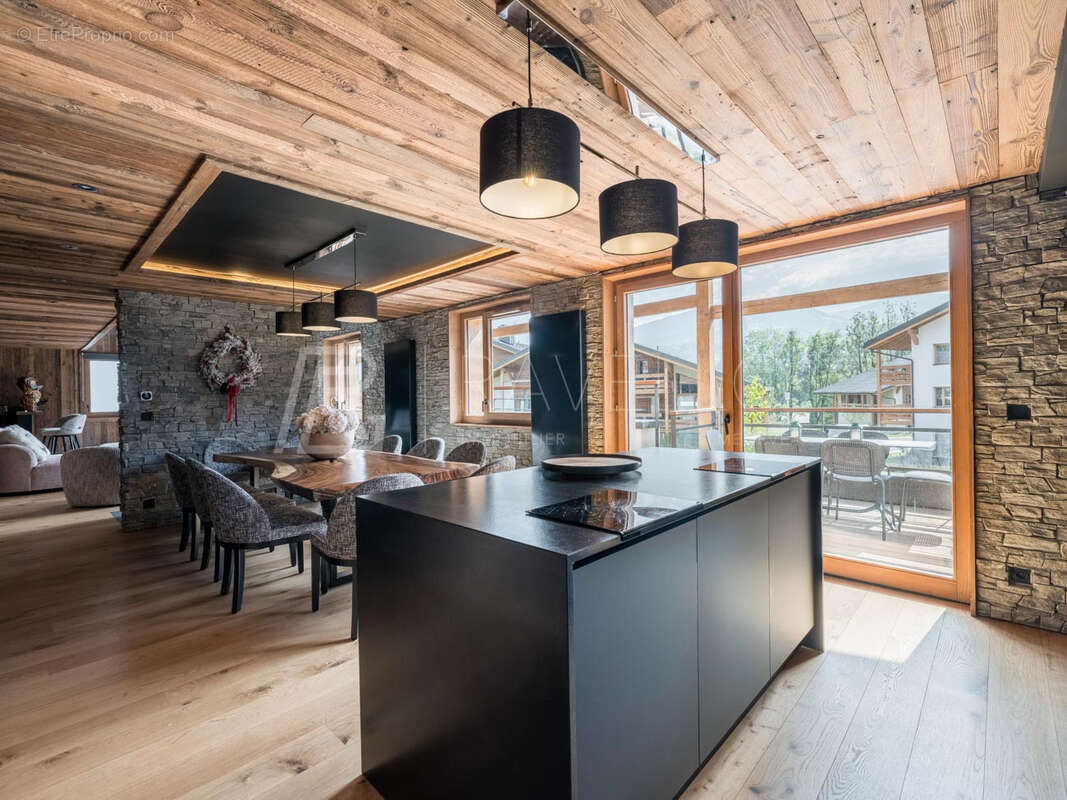 Penthouse duplex - 6 chambres - 210 m2 - Megève - photo 3