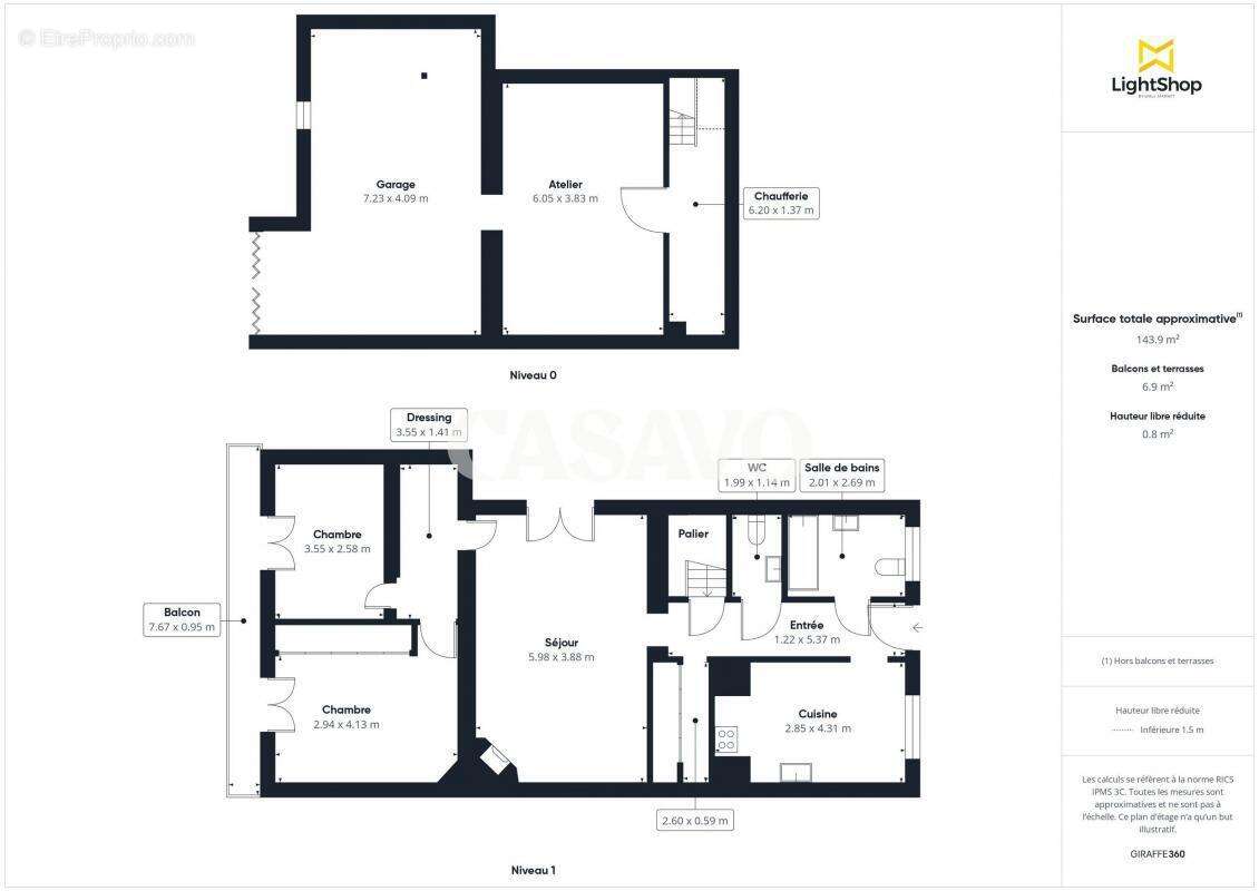 Maison à CHASSE-SUR-RHONE