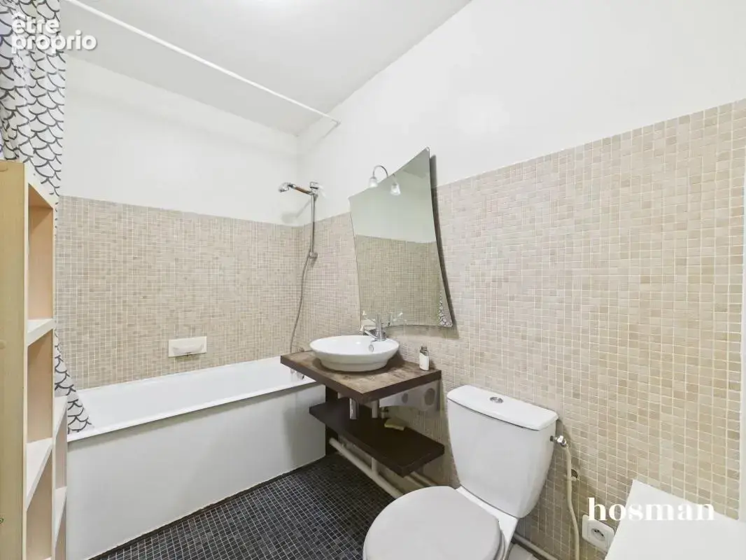 Appartement T1 de 31 m² avec grand balcon de 9m² - Lumineux et calme - Rue Petit, Paris 19ème - photo 14