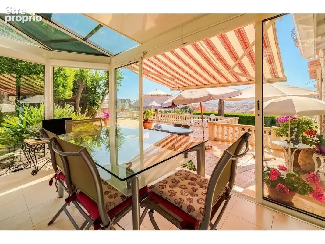 Nice-mont boron  villa 2/3 pieces jardin terrasse garage - photo 6