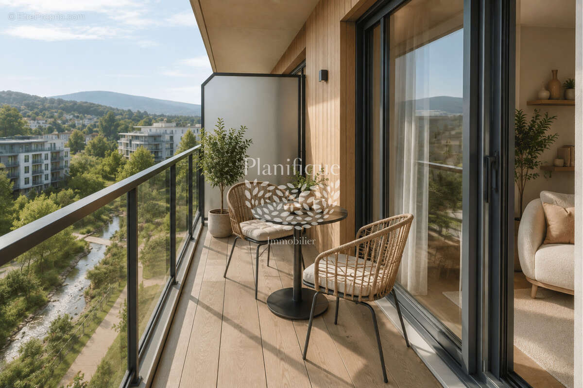 Ferney-Voltaire un studio baigné de lumière proche de la Suisse - photo 7