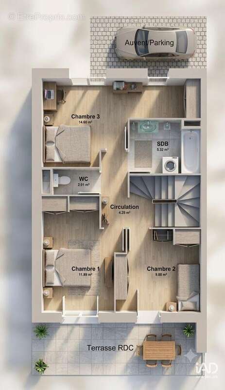 Maison 120 m² à Saint-Pierre-Les-Nemours  - photo 4