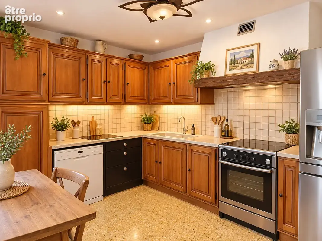 RÉGUSSE : maison de village , 3 chambres, bureau avec vue dégagée et cave - photo 3