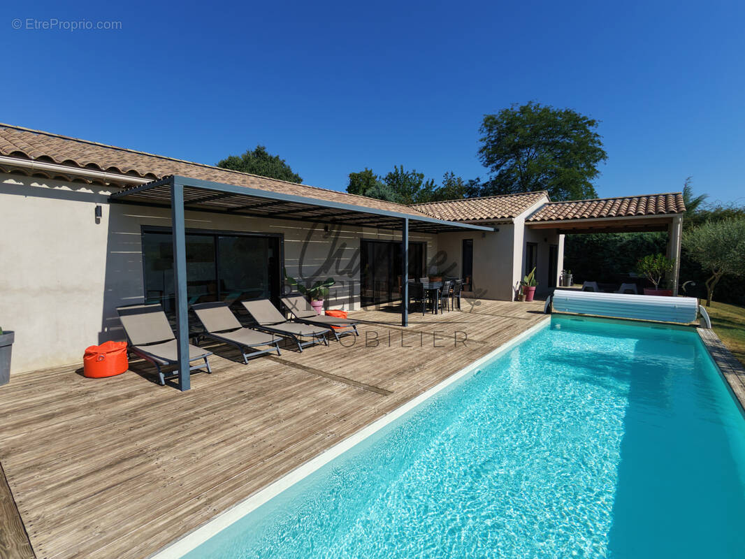Superbe Villa contemporaine de plain-pied avec piscine et vue dégagée - photo 2