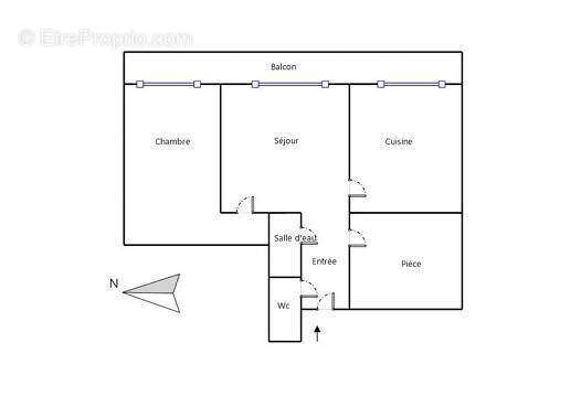 Appartement à MARSEILLE-4E