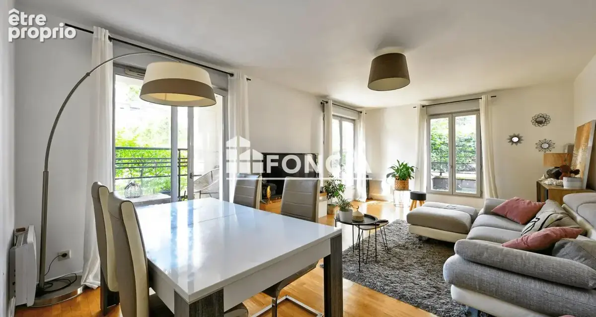 Pour investisseurs ! Vendu loué, superbe appartement T3 en rez-de-chaussée de 66.33 m2 carrez avec balcon et terrasse (83.15 m2  - photo 2