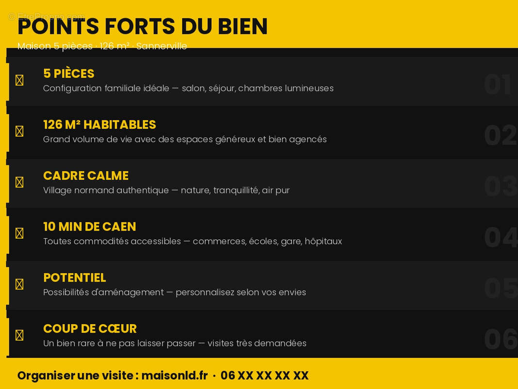 Maison à SANNERVILLE