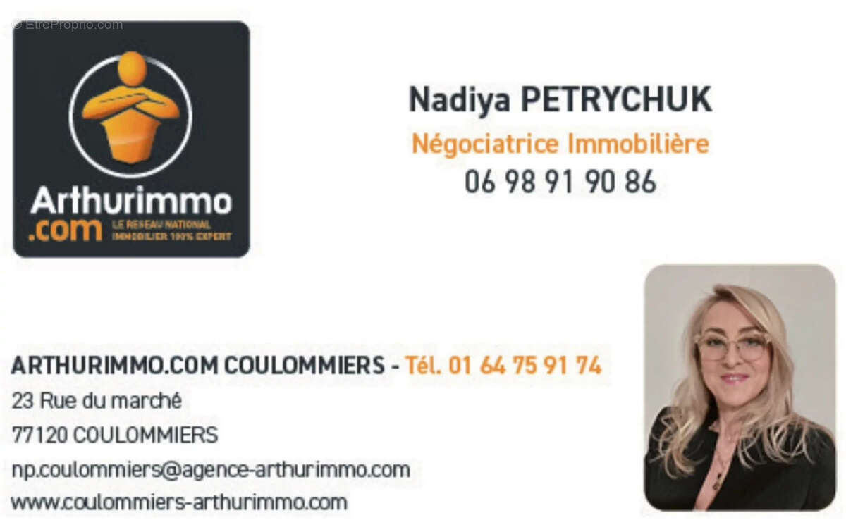 Maison à COULOMMIERS