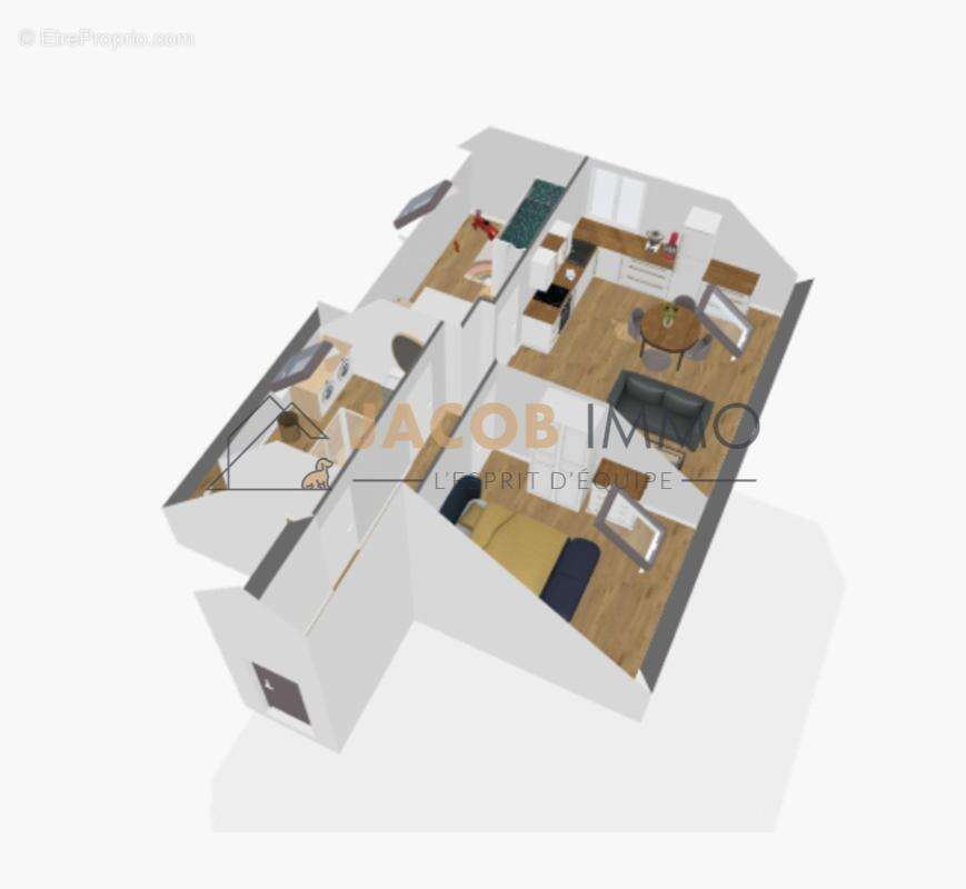 Appartement à GUIPRONVEL