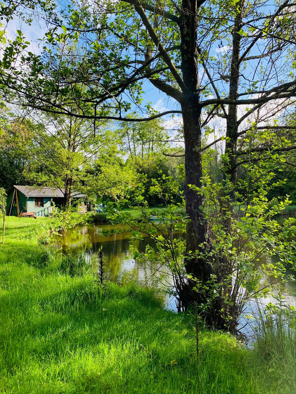 Terrain de loisir avec etang et chalet amenage 32m2 - photo 2