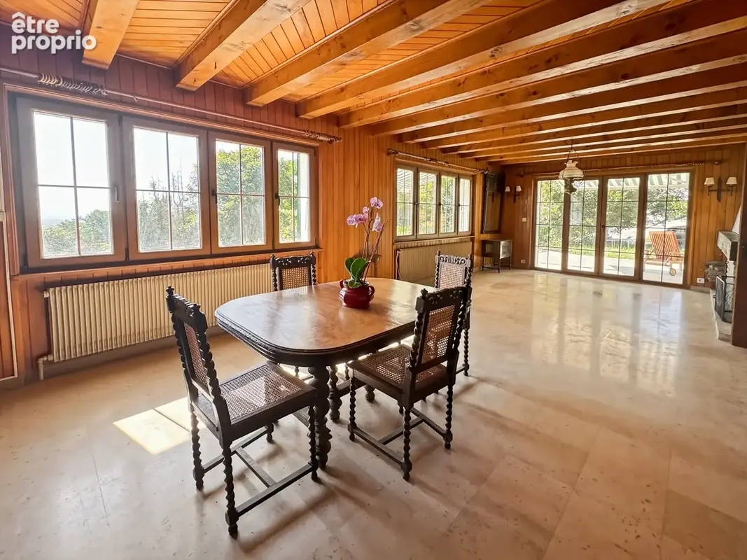 Chalet d’exception de 5 chambres sur les hauteurs de Gex – Vue panoramique sur le lac Léman - photo 3